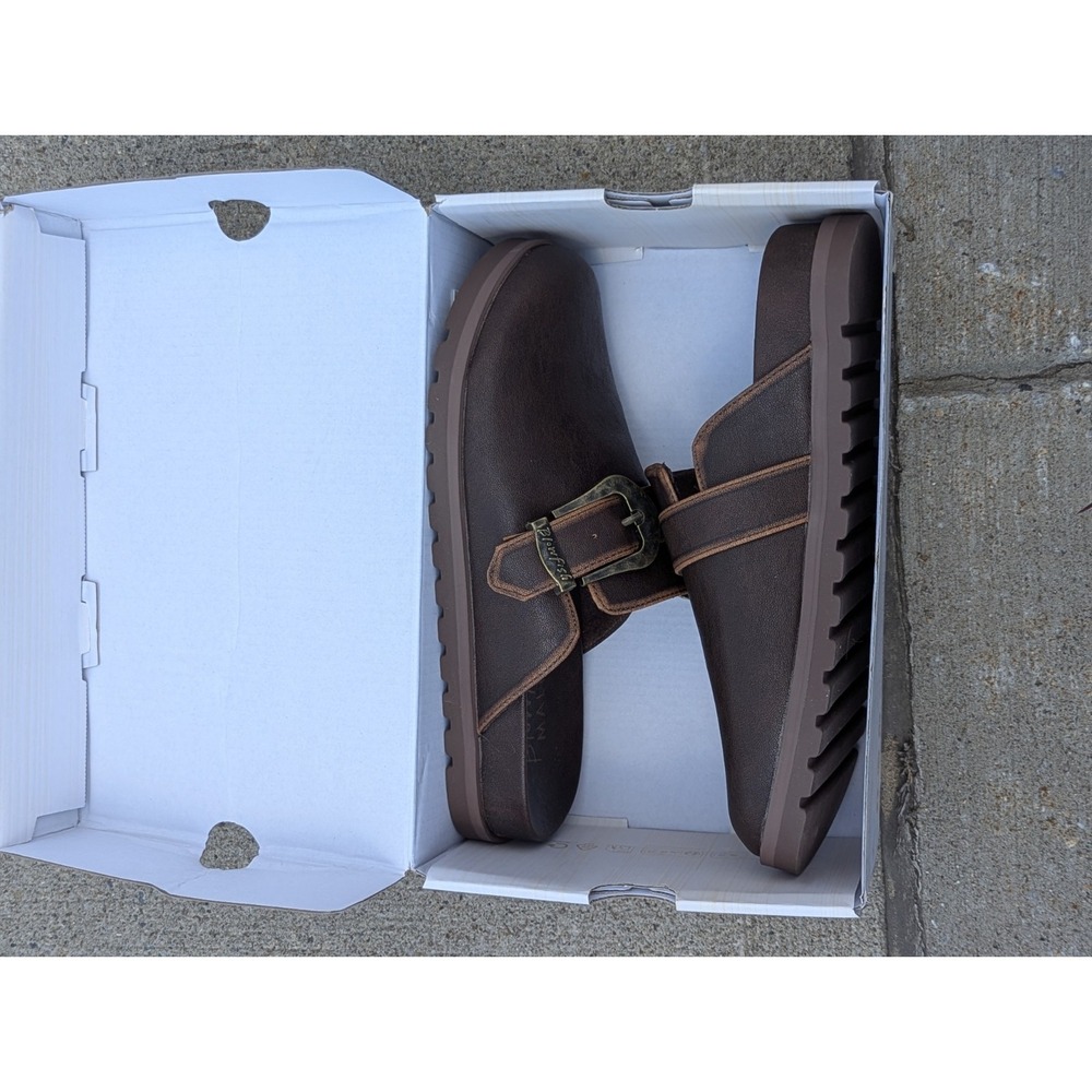Boho Comfort Brown Slingback Buckle Clogs Slip On NIB Size 8.5 Blowfish Festival - Picture 8 of 8